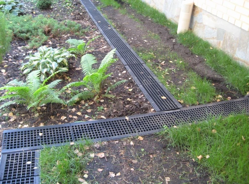 Обустройство экономного поверхностного дренажа